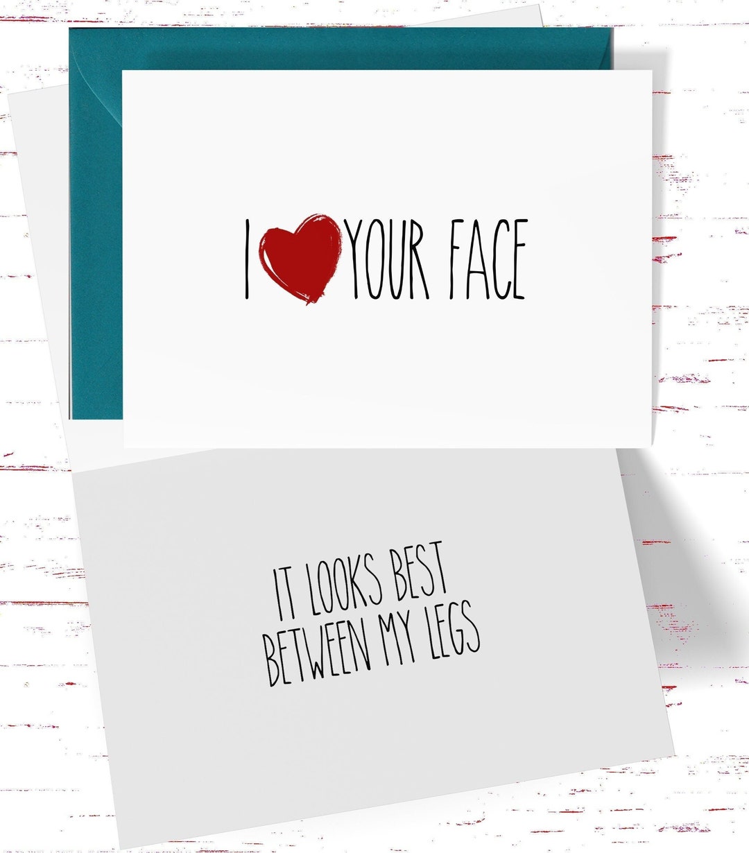 Valentines Day Card for Husband, Funny Unique Gift for Him, Dirty ...