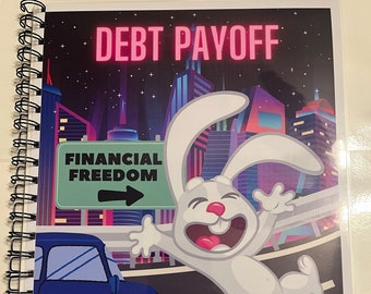 Debt Payoff Scratch & Save Book Savings Challenge 1500+ dollars