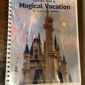Magical Vacation Savings, Scratch & Save Book, Savings Challenge