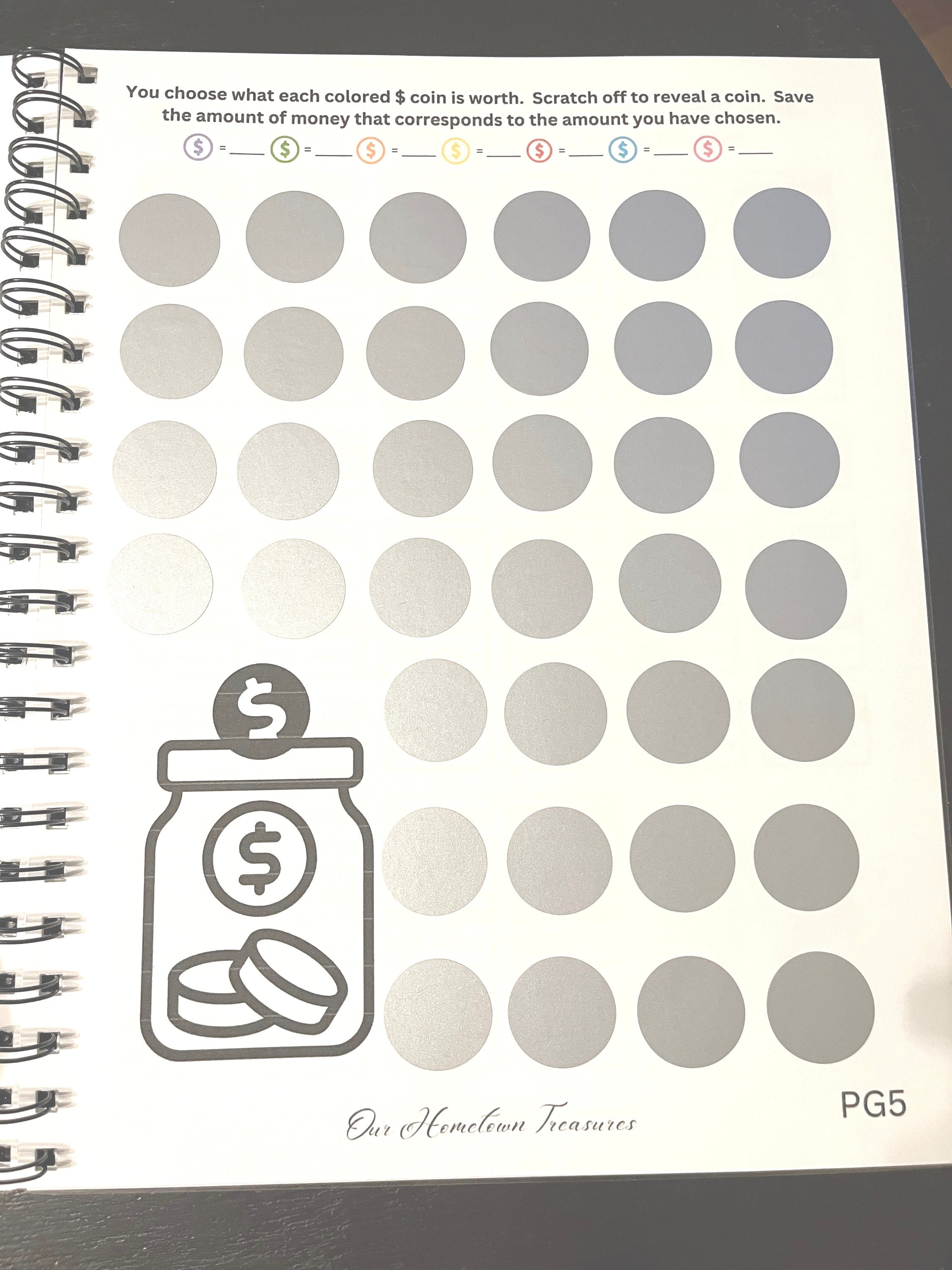 Get Your Sh*t Together! Savings Challenge Book, Color & Scratch