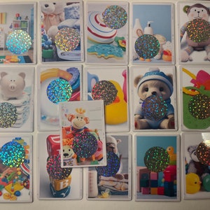 OH BÉBÉ ! - Mini jeu de 16 cartes à gratter colorées pour économiser de l'argent pour bébé