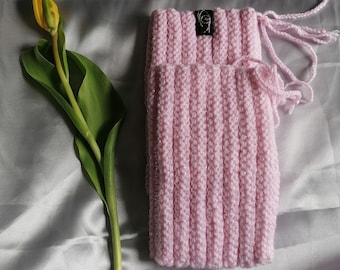 Calentadores de piernas - Threads & Weavings: Asteris - Rosa suave