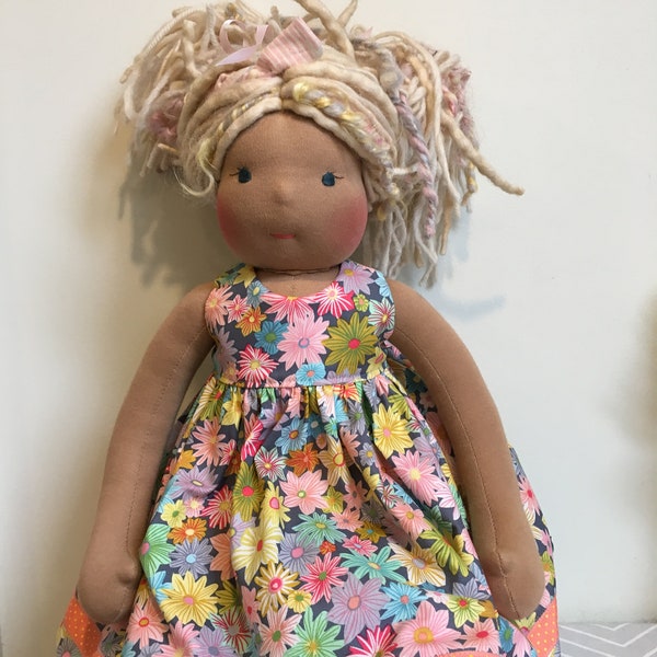 Bamboletta Waldorf Doll Dress 19 inch doll Forever Friend size handmade