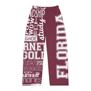 Fsu Pajama Pants Etsy