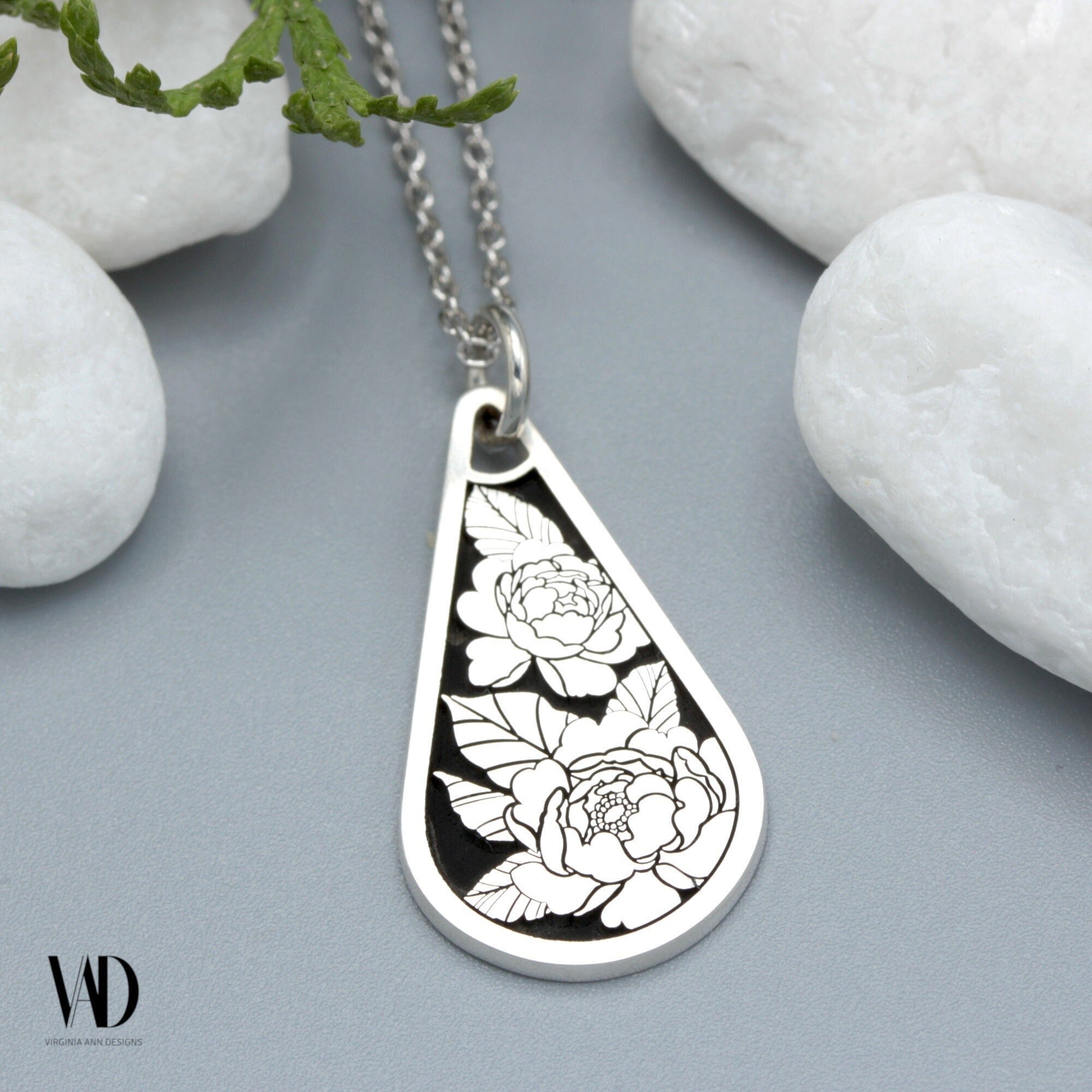 Peony necklace - Etsy 日本
