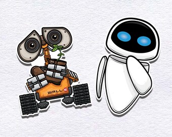 Eve And Wall E Etsy Eve And Wall E Etsy