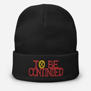 One Piece To Be Continued Manga Anime Beanie Embroidered Etsy One Piece To Be Continued Manga Anime Beanie Embroidered Etsy