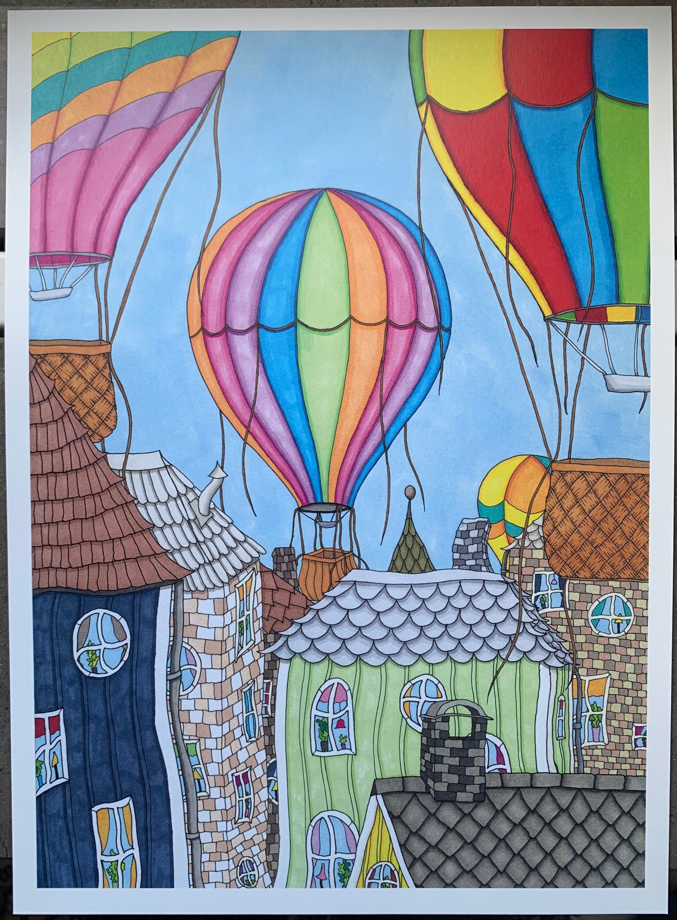 Hot air balloon Etsy