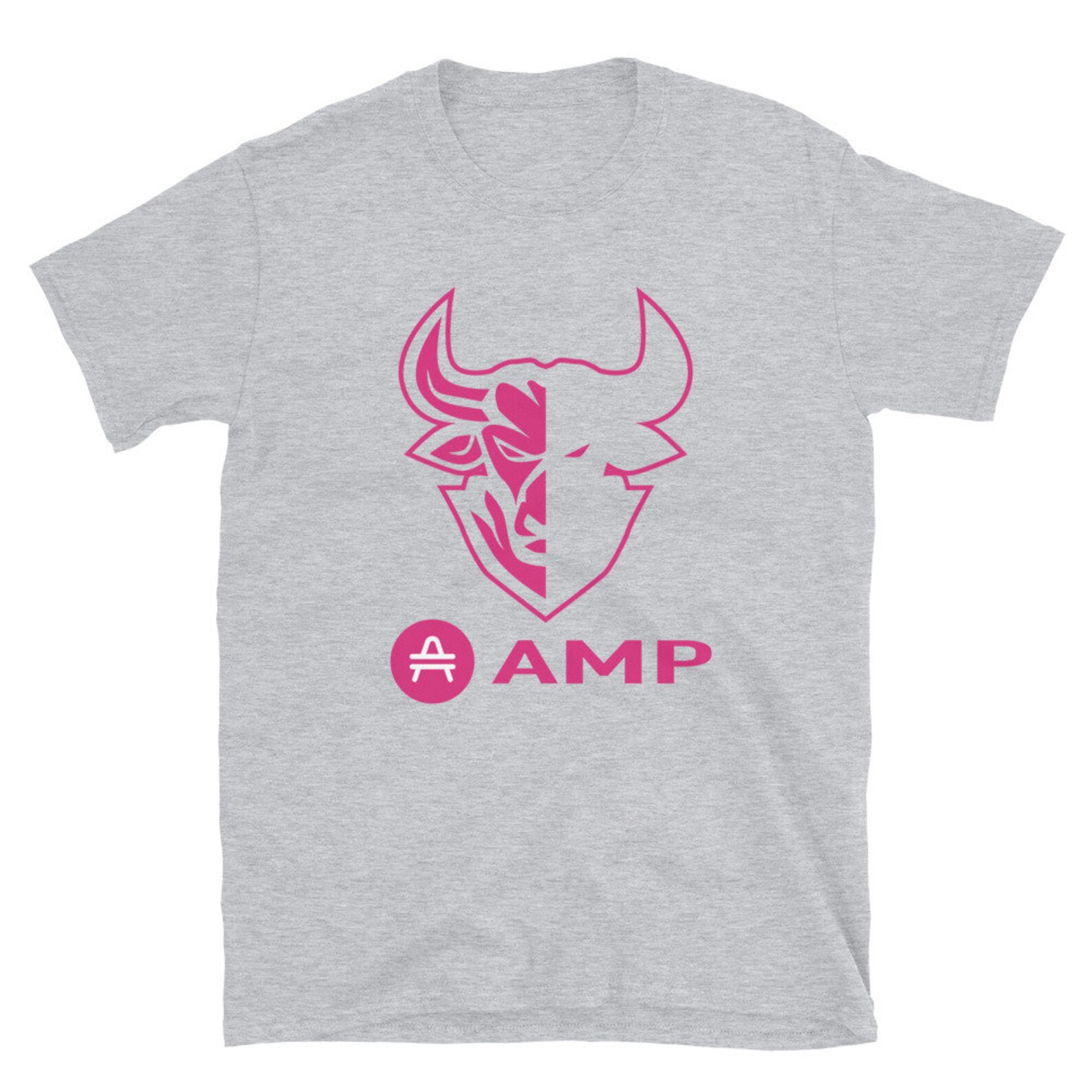 Amp Crypto Cryptocurrency Amp coin token Short-Sleeve ...