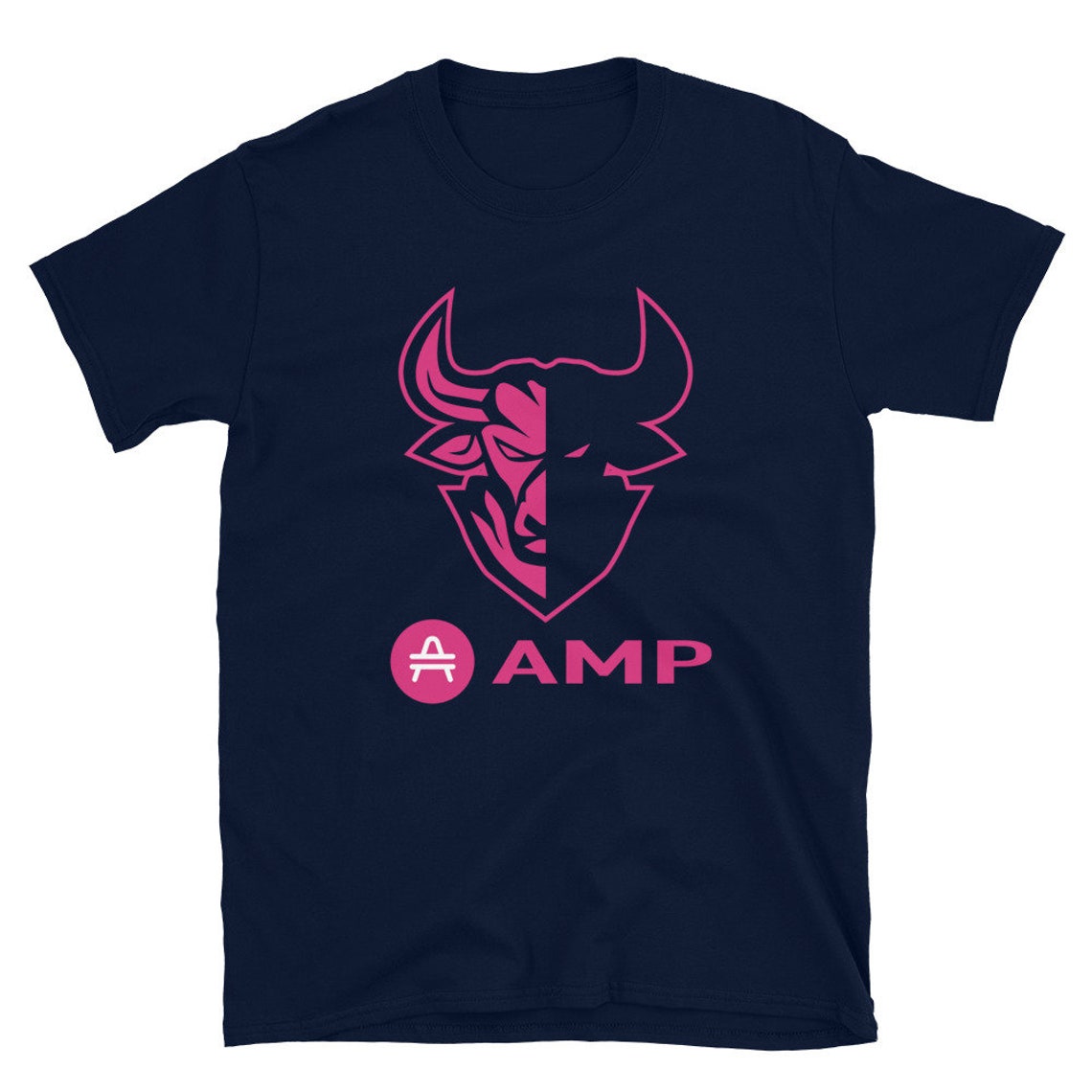 Amp Crypto Cryptocurrency Amp coin token Short-Sleeve ...