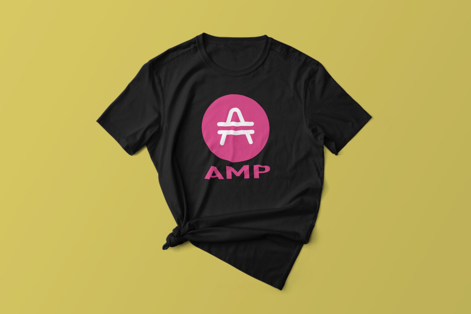 Amp Crypto Cryptocurrency Amp coin token Short-Sleeve ...