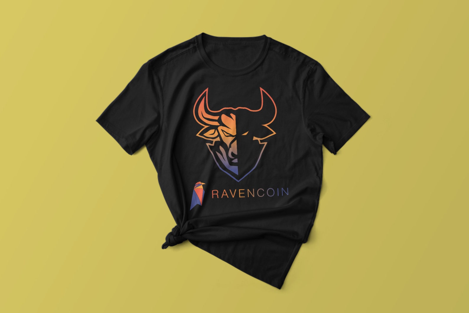 Ravencoin Crypto RVN coin Crytopcurrency Short-Sleeve ...