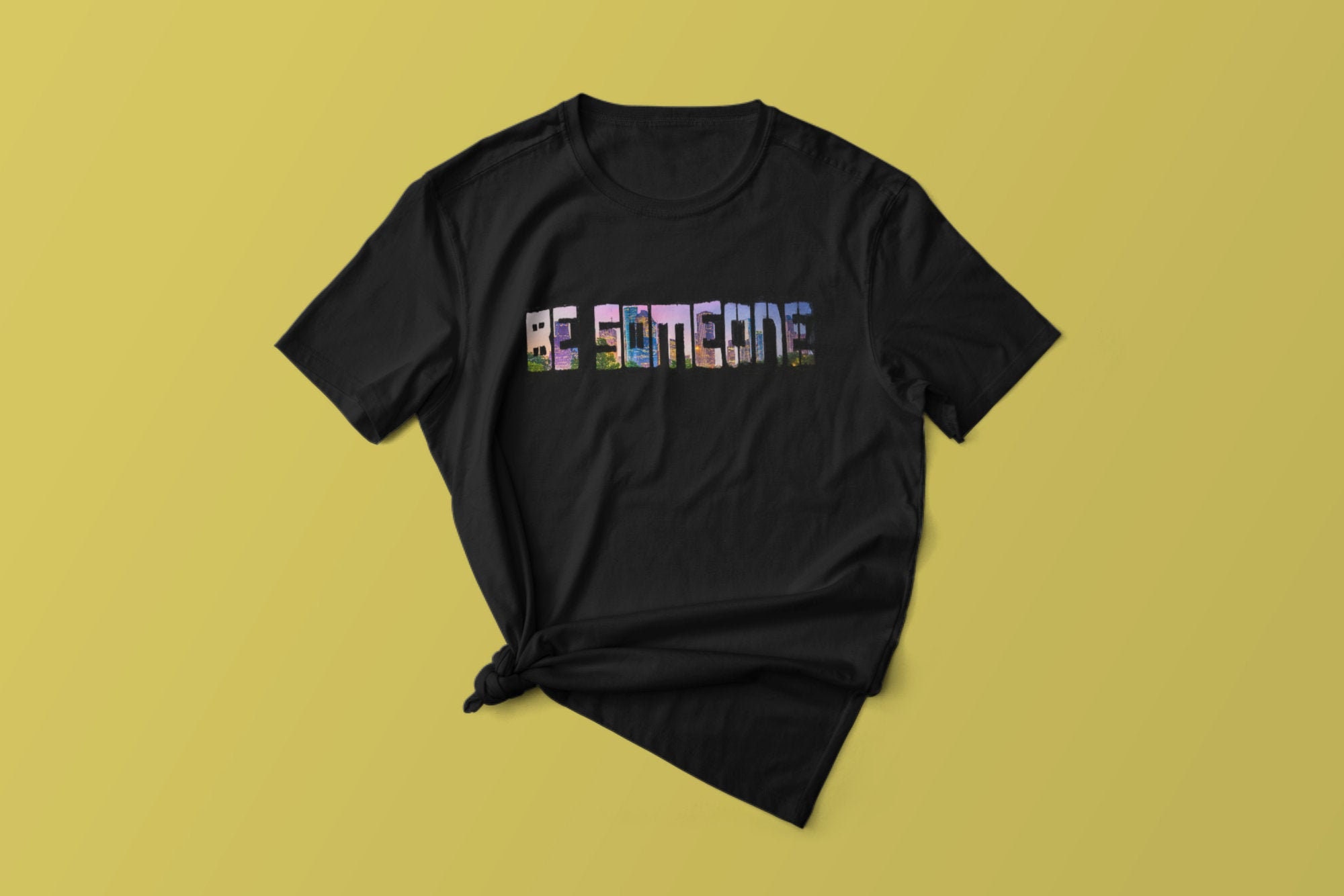 Discover Houston Be Someone bridge H-Town Houston Texas Skyline  T-Shirt