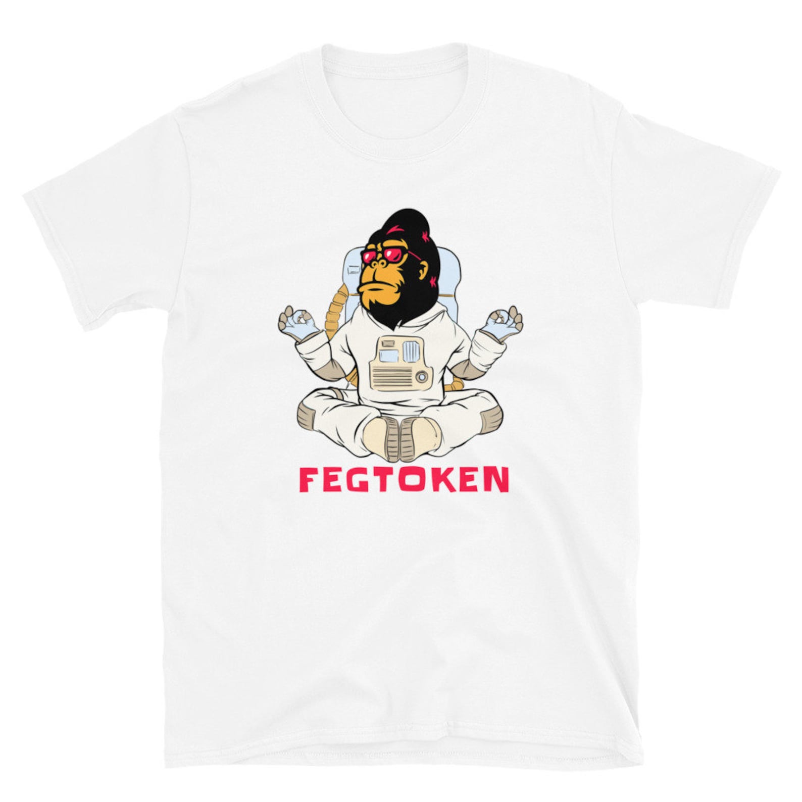 Fegtoken Crypto Feg Token coin Crytopcurrency Short-Sleeve ...