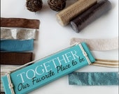 DIY Wreath Kit, Everyday wreath kit, Blue and Brown, how to make a wreath, front door wreath, gift ideas, summer wreath, fall wreath