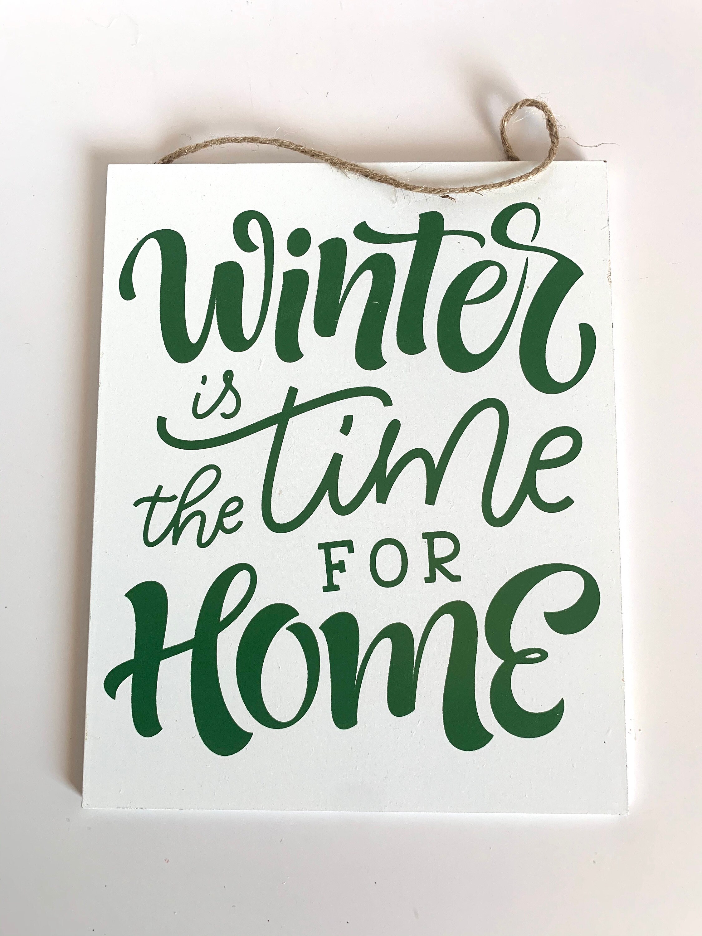Christmas Sign Winter Decor Christmas Home Sign Christmas Etsy