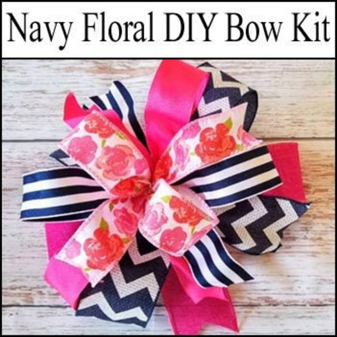 Easy Bow Making Kit DIY Bow Kit With Instructions How to Etsy