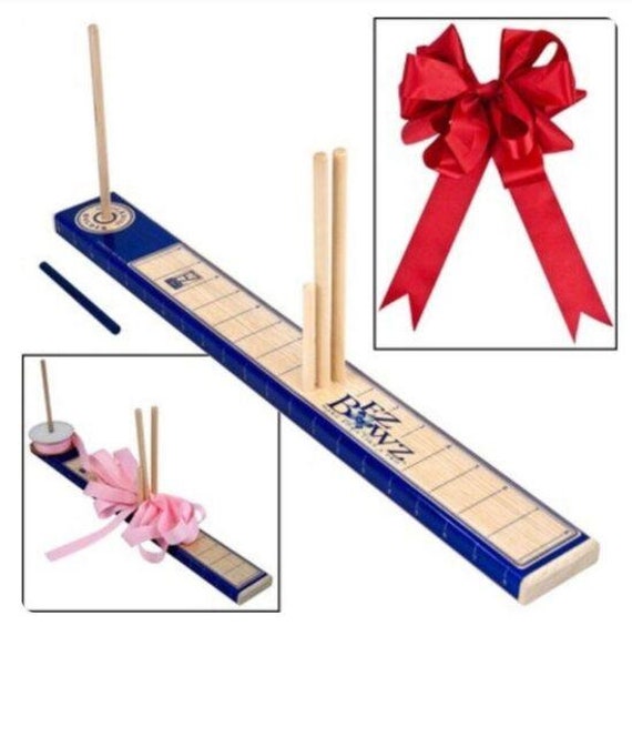 Thsue Bow Maker for Ribbon for Wreaths, Wooden Ribbon Bow Maker Tool for  Making Gift