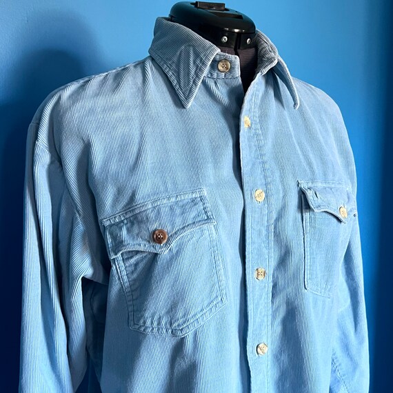 Western Pinwale Corduroy Shirt | White