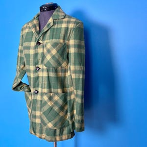 Classic 1960s/1970s Woolrich Chore Coat Jacket with Patch Pockets (M/L)