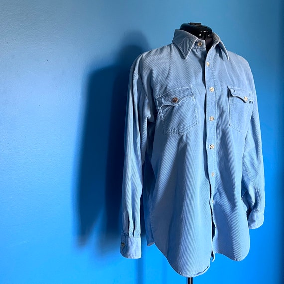 Western Pinwale Corduroy Shirt | White main image 0