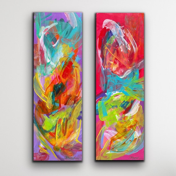 カラフルな抽象画 アート作品