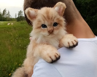 realistic plush
