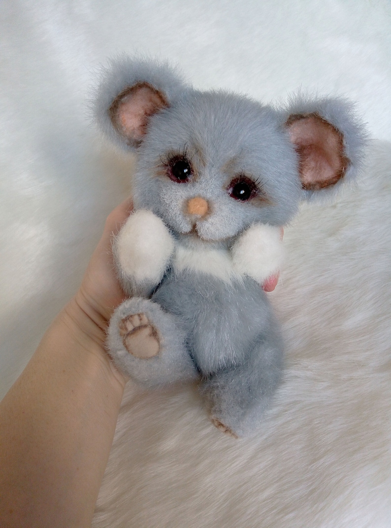 brown mouse stuffed animal