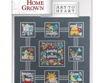 Home Grown *Softcover Project Book*  From: Art to Heart  553B