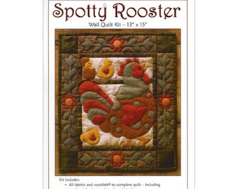 Spotty Rooster *Wall Hanging Quilt Kit* By Rachel's of Greenfield K0412