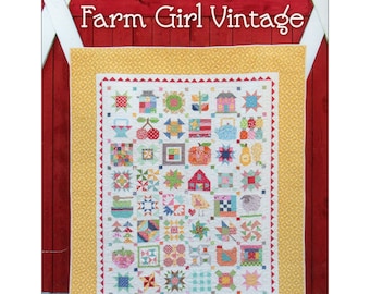 Farm Girl Vintage *Quilt Book* BY: Lori Holt of Bee in my Bonnett
