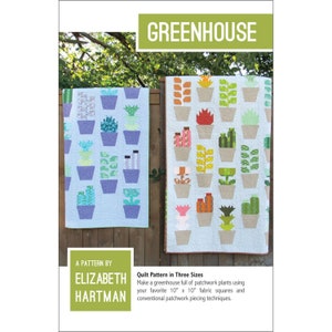 Greenhouse *Pieced Quilt Pattern* Designed By: Elizabeth Hartman