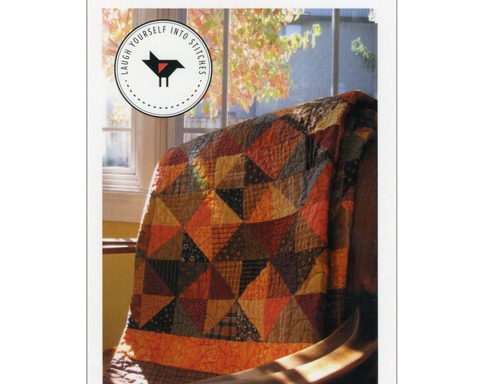 Pumpkin Spice *Scrap Quilt Pattern*   By:  Karen Walker - Laugh Yourself Into Stitches