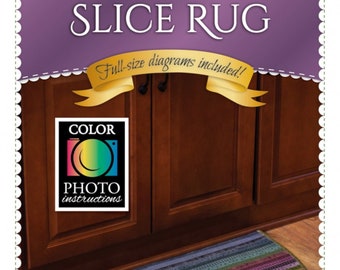 SLICE RUG *Pattern* By: Shabby Fabrics - SF49993