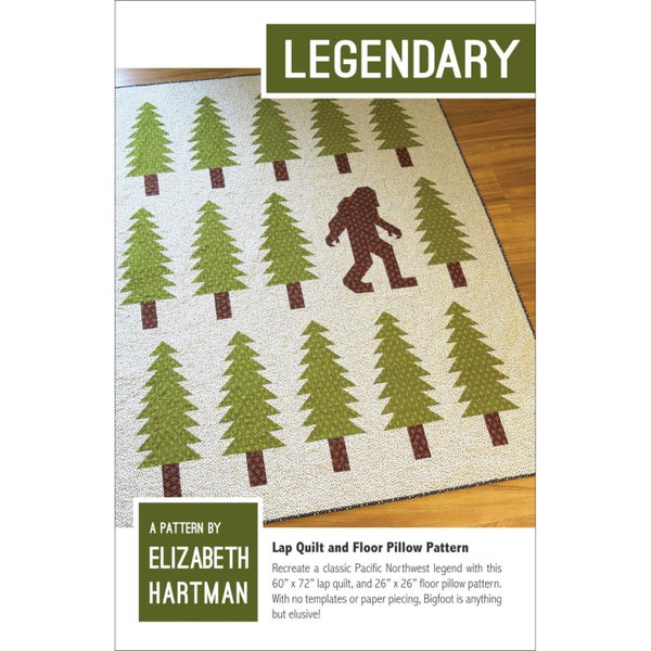 Legendary *Pillow and Quilt Pattern* By Elizabeth Hartman EH-025