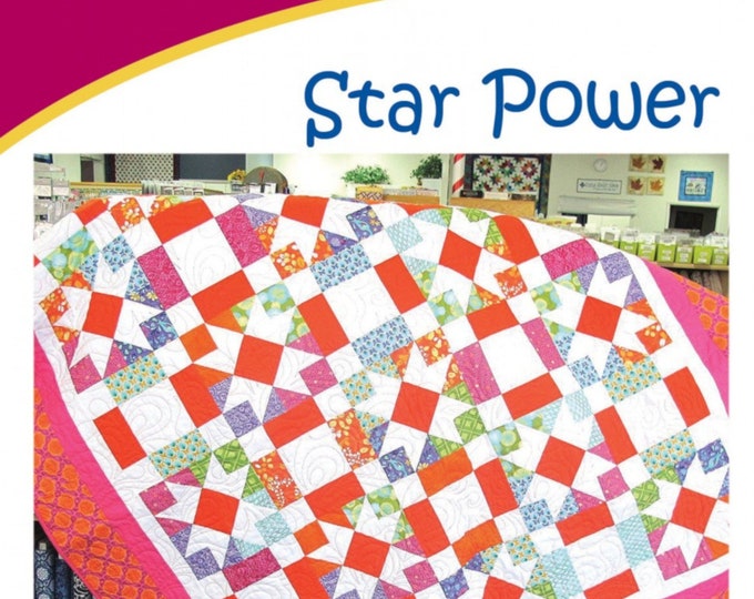 STAR POWER *Quilt Pattern* By Cozy Quilt Designs
