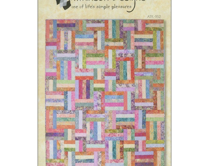 Popsicle Sticks *Quilt Pattern - Jelly Roll Friendly* By: Terry Atkinson of Atkinson Designs