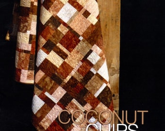 Coconut Chips *Quilt Pattern - Fat Quarter Friendly* From:  Madison Cottage Design