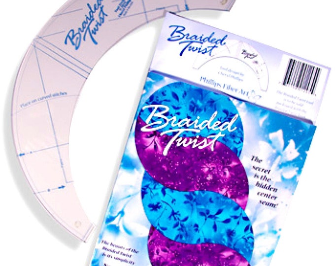 Braided Twist *Includes Acrylic Template & Booklet* By: Cheryl Phillips