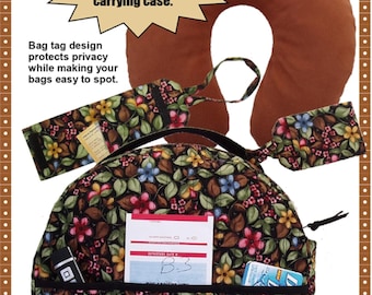 Travel Set *Neck Pillow and Handy Carrying Case Pattern* by Annie.com PBA162