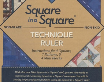 Square in a Square  TECHNIQUE RULER - Mini Square By: Jodi Barrows