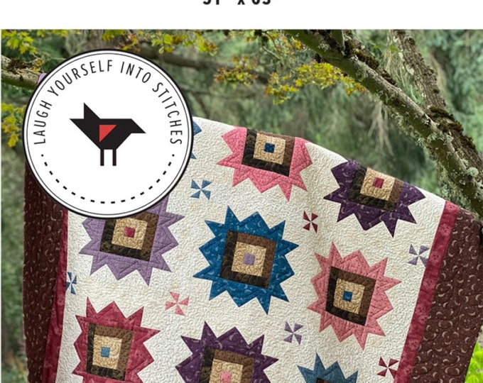 Country Wildflowers *Scrap Quilt Pattern*   By:  Karen M. Walker - Laugh Yourself Into Stitches #131