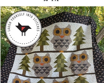 The Scary Woods **A Quilt Pattern**  By: Laugh Yourself Into Stitches  #135