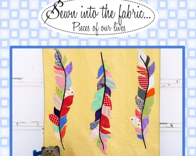 Skylark *Applique Quilt and Table Runner Pattern* By: Sewn Wyoming No 111