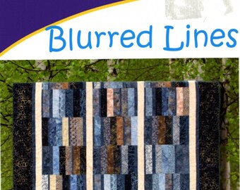 Blurred Lines *Strip Club Quilt Pattern* By: Daniela Stout- Cozy Quilt Designs CQD01106