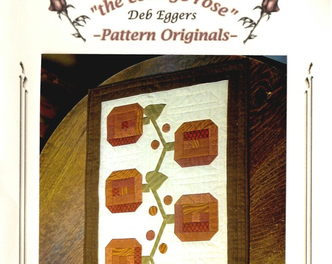 Pie Harvest  *Pieced & Applique Table Runner Pattern* By: Deb Eggers of The Cottage Rose