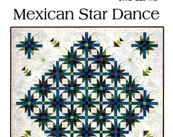 Diseño de edredón "Danza de la Estrella Mexicana" *Por: Annette Ornelas - Southwind Designs