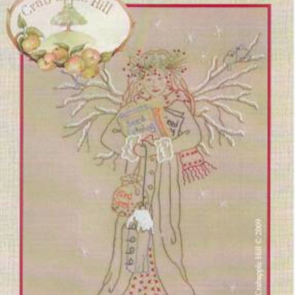 Gardeners Angel of Winter - Faith *Hand Embroidery & Stitchery Pattern* From: Crabapple Hill Studio #253