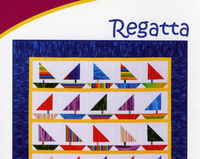 Regatta *Fat Quarters Anonymous Quilt Pattern* By: Daniela Stout For- Cozy Quilt Designs CQD01088