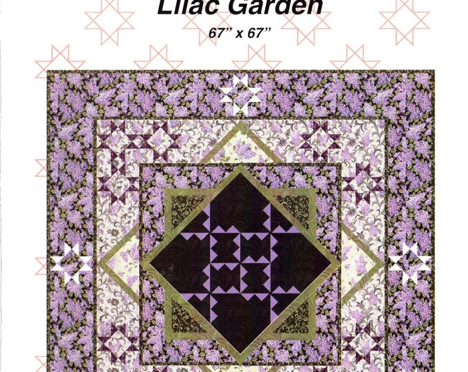 Lilac Garden *Quilt Pattern* By: Jackie's Animas Quilts AQP-267